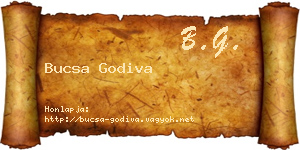 Bucsa Godiva névjegykártya